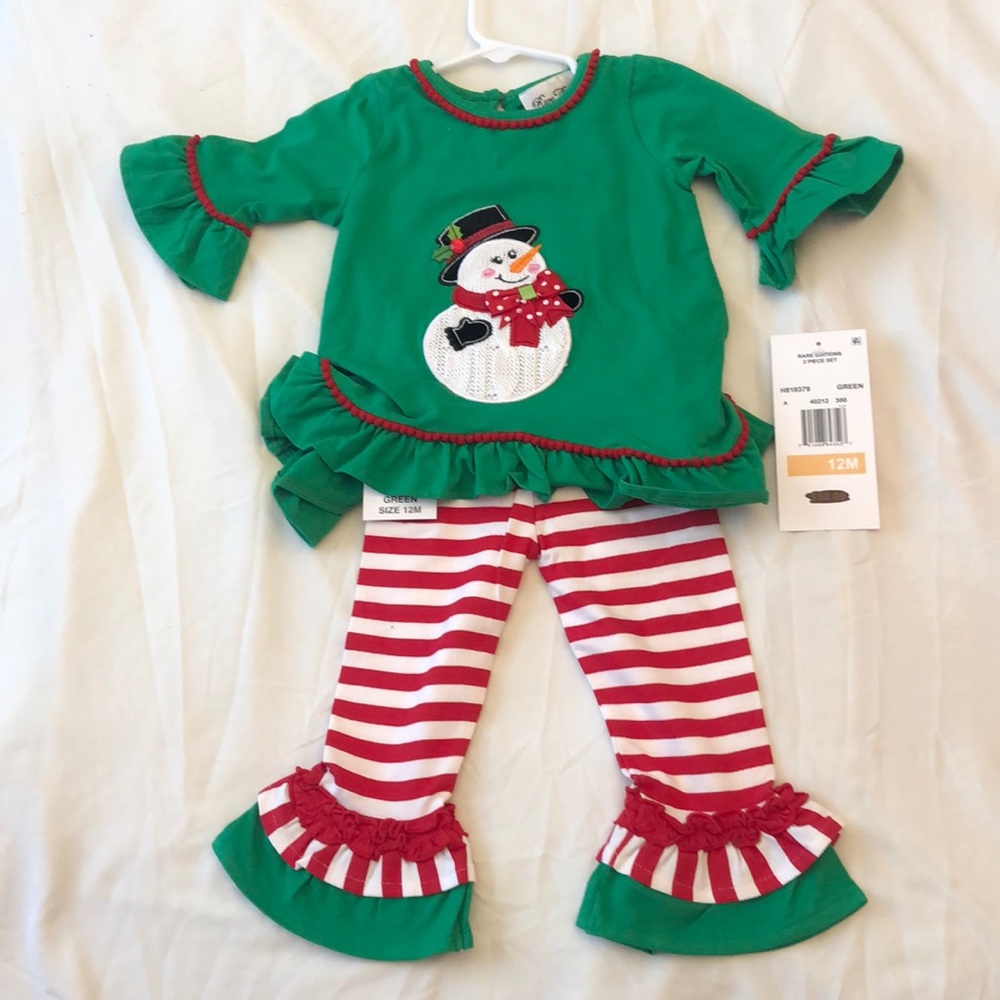 Snowman 2-Piece Outfit